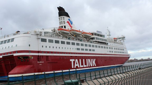 Tallink prāmis ierodas Rīgā  - 1