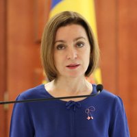 Sandu: Ukraina aizsargā Moldovu no kara; no Krievijas skan tikai draudi