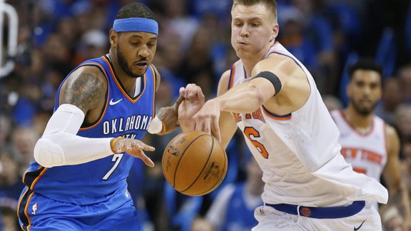 Basketbols, NBA spēle: Knicks - Thunder  - 4