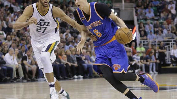 Basketbols, NBA spēle: Knicks - Jazz