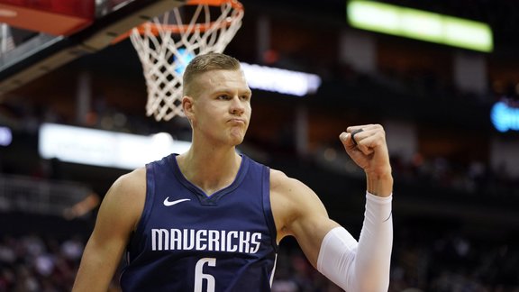 Basketbols, NBA spēle: Dalasas Mavericks (Kristaps Porziņģis) - Hjūstonas Rockets - 5