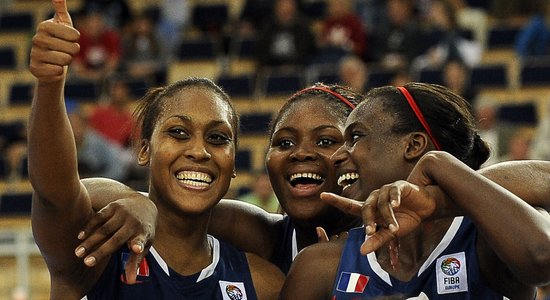 Francijas basketbolistēm trešā vieta Eiropas čempionātā