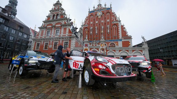 Tet Rally Latvia starta pasākums