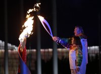 Foto: Krāšņa ceremonija ieskandina Soču olimpiskās spēles