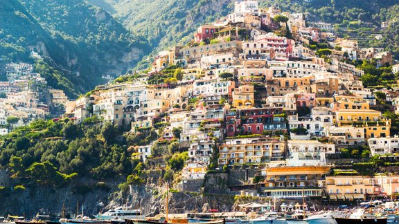 Positano , Pozitāno, Amalfi, Itālija