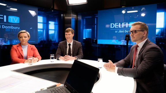 Delfi TV ar Domburu: Ralfs Nemiro,Krišs Lipšāns, Jūlija Stare - 2