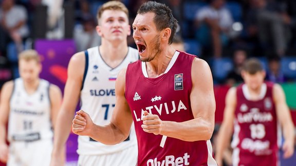 Basketbols, Eurobasket 2017: Latvija - Slovēnija - 87