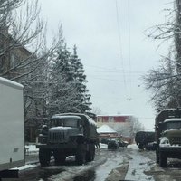 Наблюдатели ОБСЕ опубликовали фото военной техники в Луганске