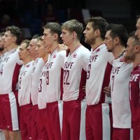 Latvijas volejbola izlase Eiropas čempionātu noslēdz 16. pozīcijā