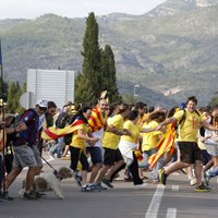 'Katalonijas ceļa' dalībnieki pieprasa neatkarību