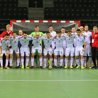 Latvijas telpu futbola izlase nākamgad uzņems Angliju, Kipru un Gibraltāru