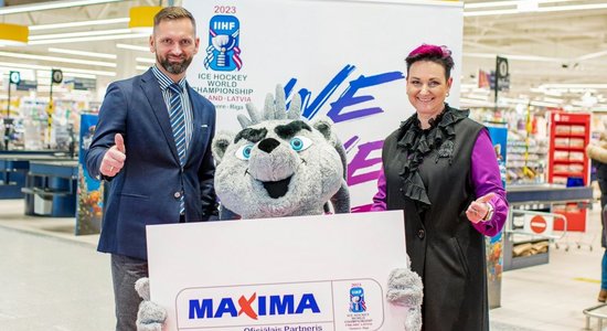 Pasaules hokeja čempionāta Rīgā partneris būs 'Maxima Latvija'