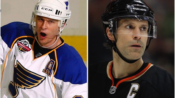 Paul Kariya and Scott Niedermayer