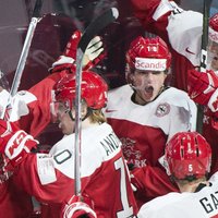 Dānijas U-20 hokeja izlase sagādā vienu no lielākajām sensācijām PČ vēsturē