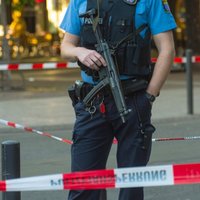 Apšaudē Frankfurtē ievainoti trīs cilvēki