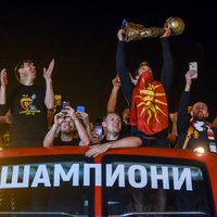 Cilvēktiesību aizstāvji pārmet Krištopāna pārstāvētā handbola kluba 'Vardar' faniem par naida runu