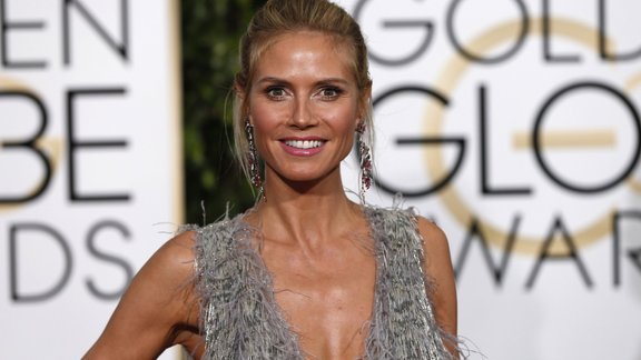 Heidi Klum reut