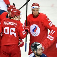ВИДЕО: Российские хоккеисты разгромили белорусов и вышли в плей-офф на канадцев