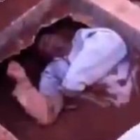Video: Sanpaulu no kapa ārā izvelk dzīvu apglabātu vīrieti