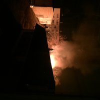 ФОТО, ВИДЕО: Ночью в Добеле сгорели хозяйственные постройки