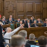 Bez opozīcijas zālē Saeima pabeidz darbu pie nākamā gada budžeta. Tiešraides arhīvs