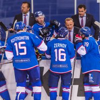 Sotnieks iemet divus vārtus spēlē pret KHL grandu CSKA