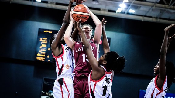 Basketbols, Pasaules kauss U-17 izlasēm meitenēm: Latvija - Angola - 7