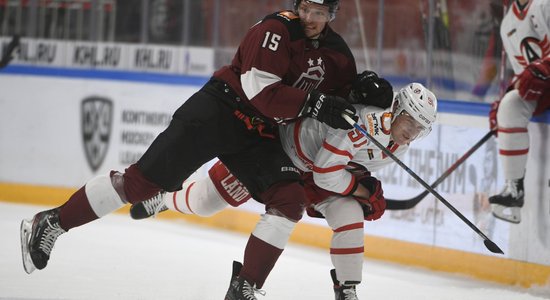 Rīgas 'Dinamo' izcīna punktu, taču pagarinājumā piedzīvo zaudējumu