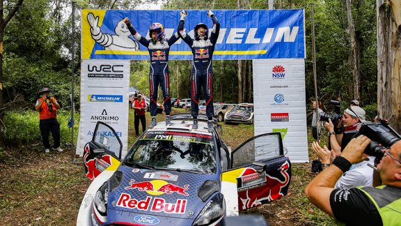 WRC čempions Sebastjans Ožjē