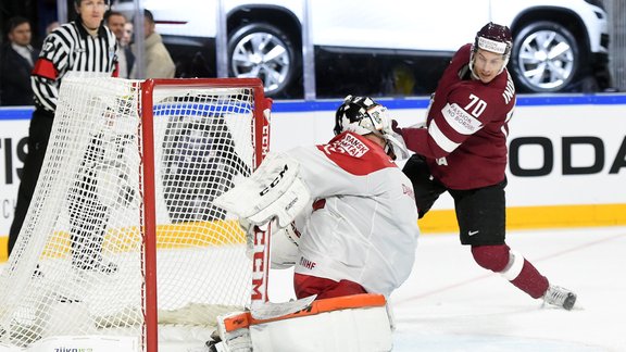 Hokejs, pasaules čempionāts: Latvija - Dānija Miks Indrasis,  