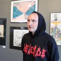 Policija izbeigusi kriminālprocesu par iespējamu bērnu pornogrāfiju Brektes mākslas darbos