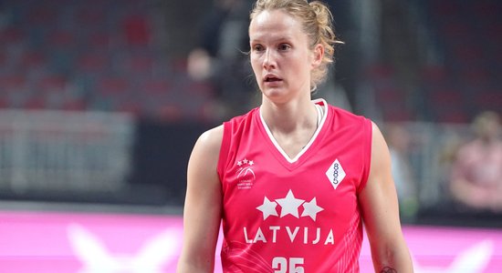 Latvijas sieviešu basketbola izlasei mačā pret Franciju nepalīdzēs Vilka