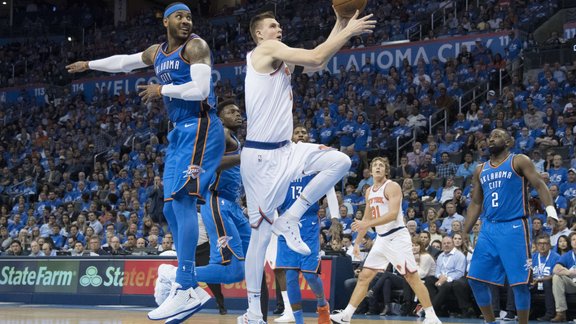 Basketbols, NBA spēle: Knicks - Thunder  - 6