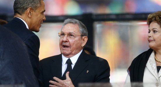 Tikšanās ar Kastro - pagrieziena punkts abu valstu attiecībās, uzskata Obama