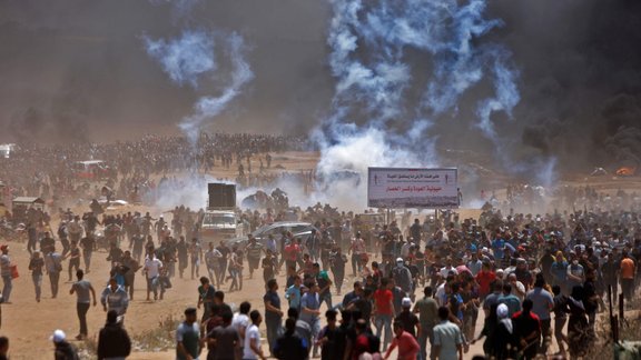 Palestīniešu protesti Gazas joslā - 7