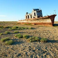 Uzbeki bijušo Arāla jūras ostas pilsētu grib pārvērst atpūtas mekā