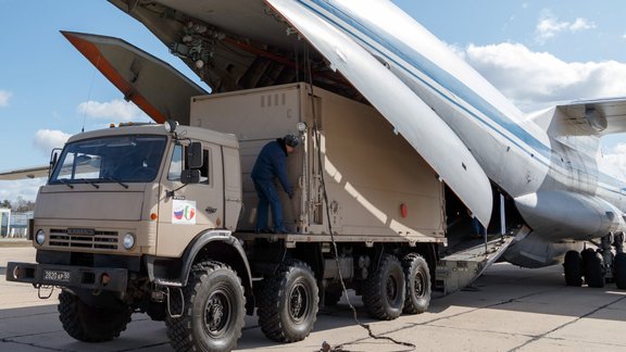 Krievijas militārie mediķi dodas uz Itāliju - 3