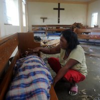 Foto: Filipīnas pēc postošā taifūna 'Haijans'