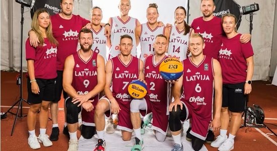 Abas Latvijas 3x3 basketbola izlases kvalificējas Eiropas kausa finālturnīram
