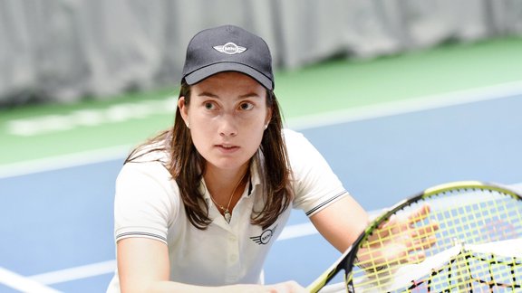 Anastasija Sevastova meistarklasē jaunajiem tenisistiem - 1