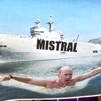 Francija atlikusi 'Mistral' kuģa piegādi, vēsta avots