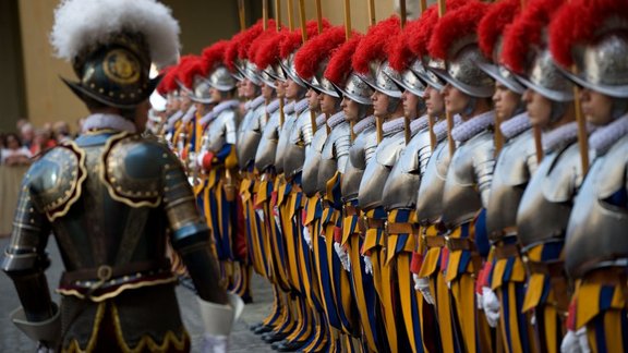  Swiss guard at the Vatican