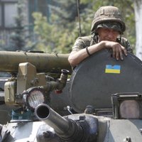 Ukrainas armija atsit tanku uzbrukumu Ilovajskai