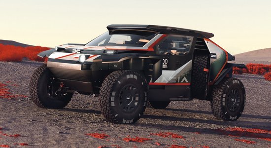 'Dacia' prezentējusi savu 360 ZS sacīkšu auto Dakaras rallijam