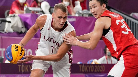 tokija,tokija 2020,tokyo 2020,tokijas olimpiāde 2020,olimpiskās spēles,3x3 basketbols,agnis čavars,edgars krūmiņš,kārlis lasmanis,nauris miezis