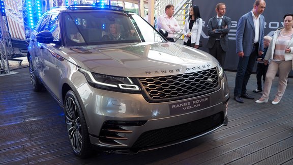 'Range Rover Velar' prezentācija Rīgā