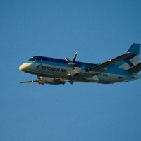 В самолет Estonian Air угодила молния
