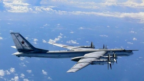 Russian bomber TU-95 