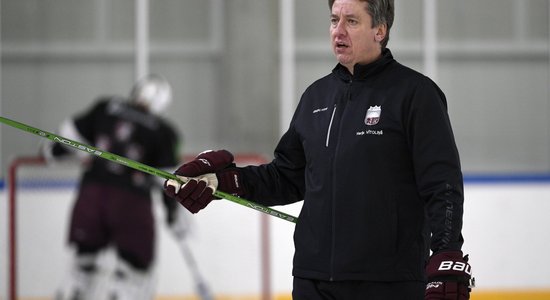 Витолиньш назвал расширенный состав сборной Латвии по хоккею для подготовки к Олимпиаде