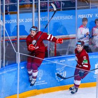 Latvijas studentu hokeja izlase piesmej Lielbritāniju un noslēdz Universiādi